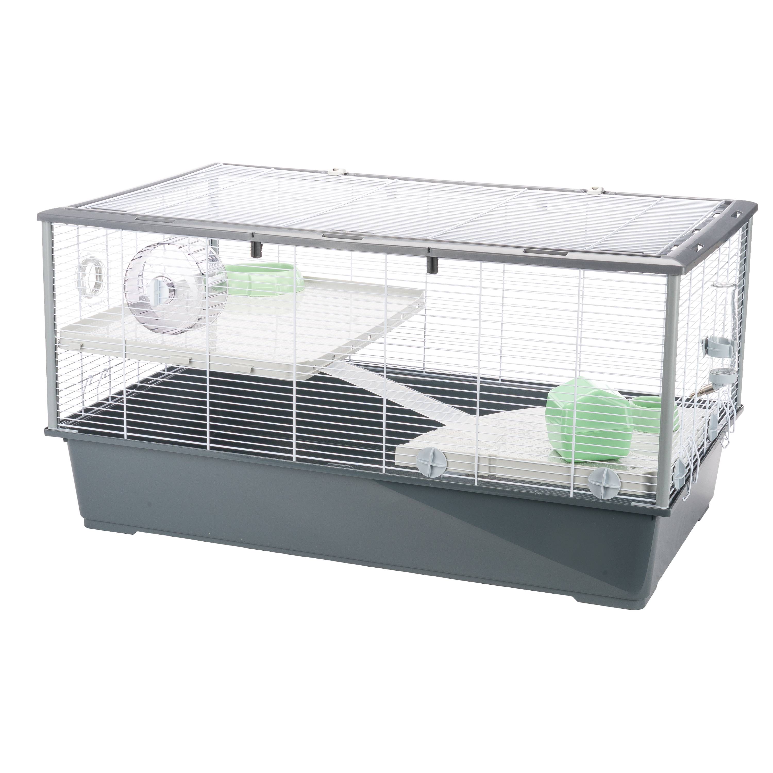 Ferplast - Cage à hamsters Ferplast Criceti 100 spacieuse accessoirisée robuste plusieurs niveaux - Imagen 7