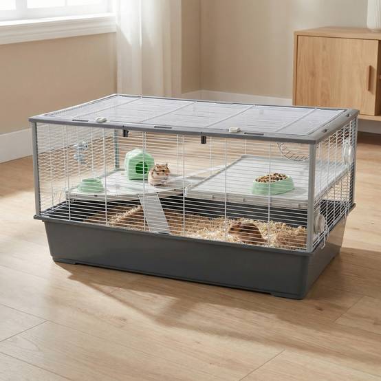 Ferplast - Cage à hamsters Ferplast Criceti 100 spacieuse accessoirisée robuste plusieurs niveaux - Imagen 3
