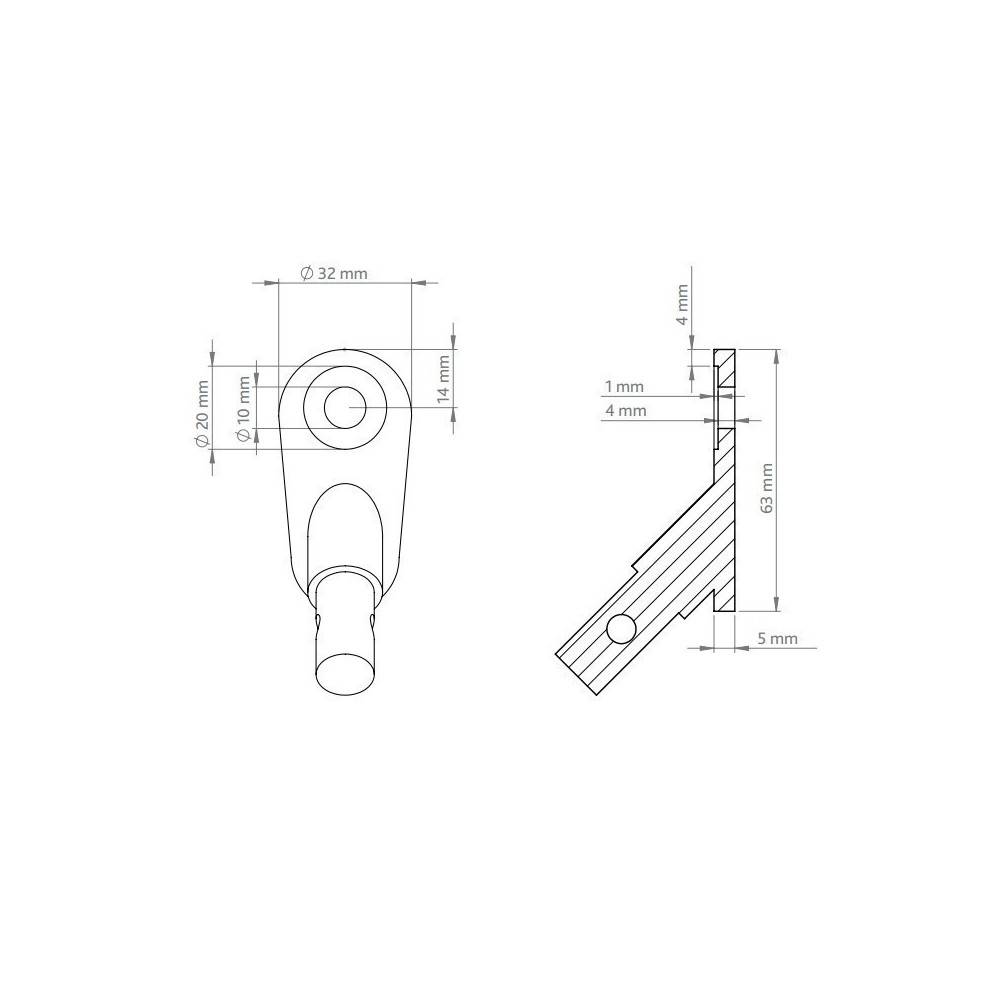 Attelage Barre de traction pour remorque de vélo pour chien - Imagen 3
