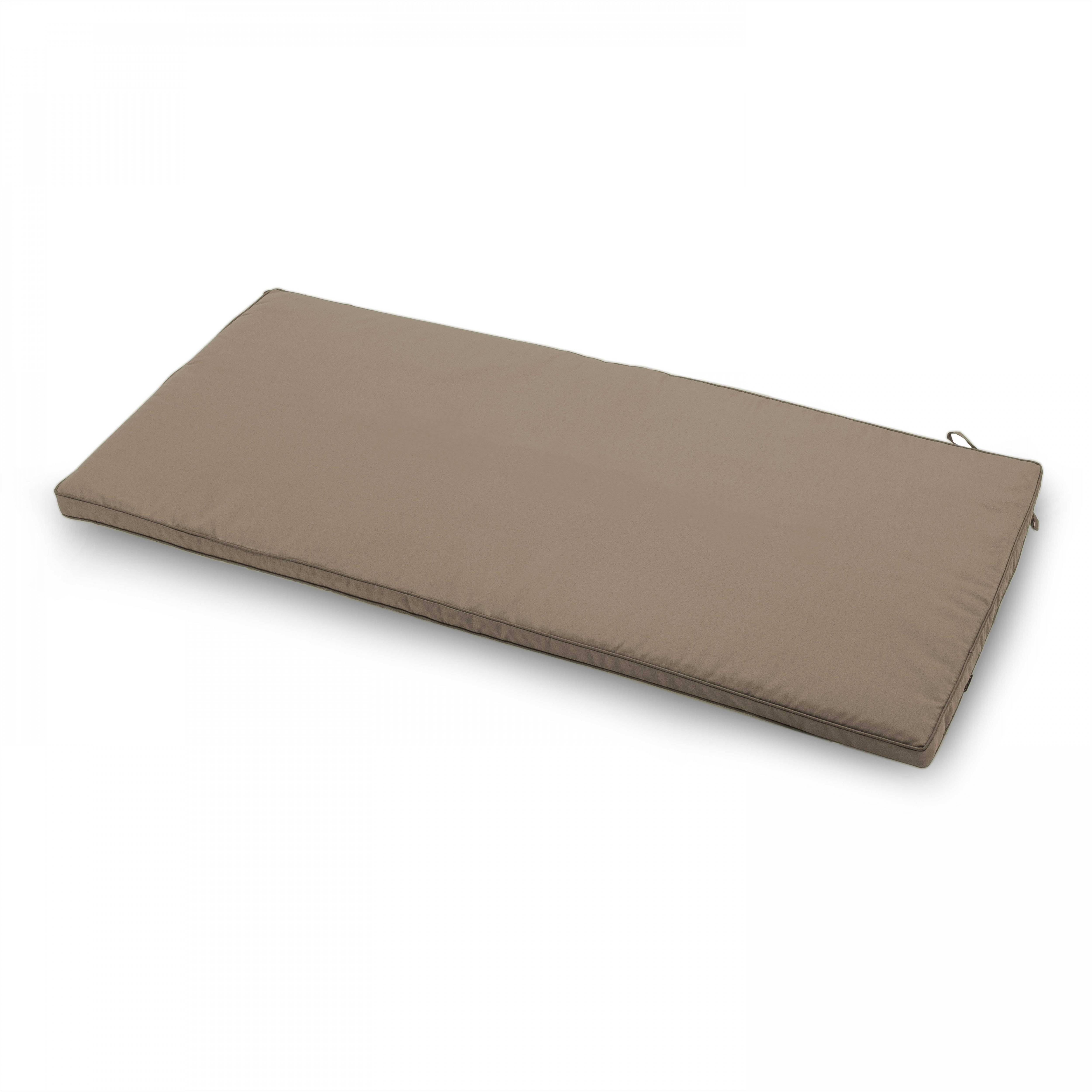 Oviala - Coussin pour canapé polyester taupe Pisco - Oviala - Imagen 1