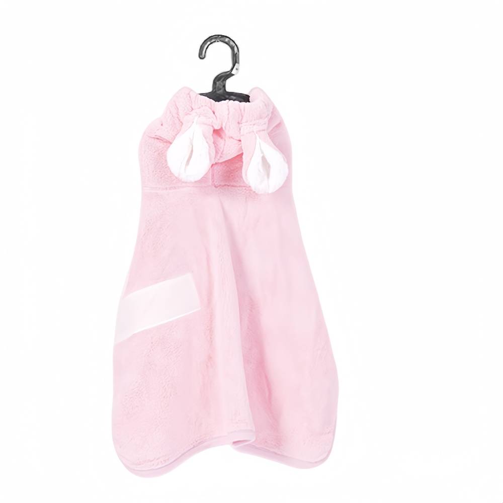 IntiMeg - Serviette de bain pour chien rose - IntiMeg - Image 5