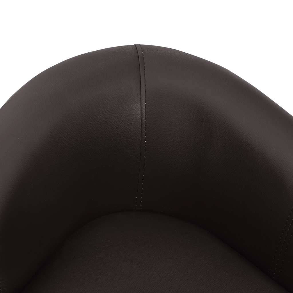 Vidaxl - Canapé pour chien Marron 67x41x39 cm Similicuir vidaXL 170947 - Imagen 4