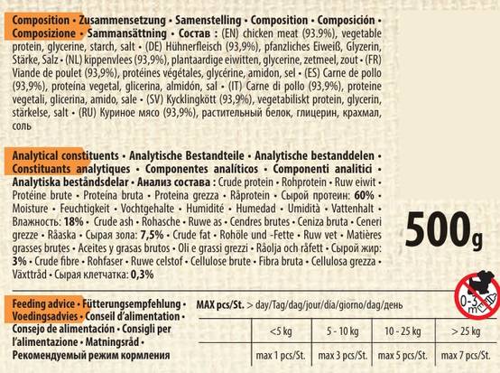 Friandise chien Lanières avec poulet - Image 3