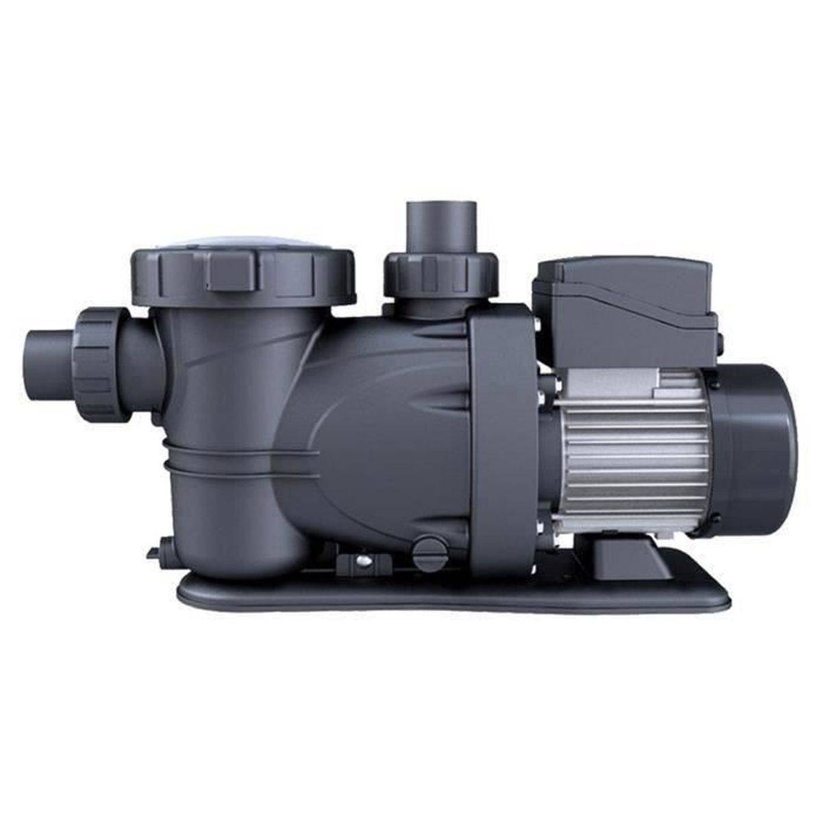 Pompe de filtration auto-amorçante PP102 à préfiltre transparent, 12 à 20 m³/h, 1 CV - GRE