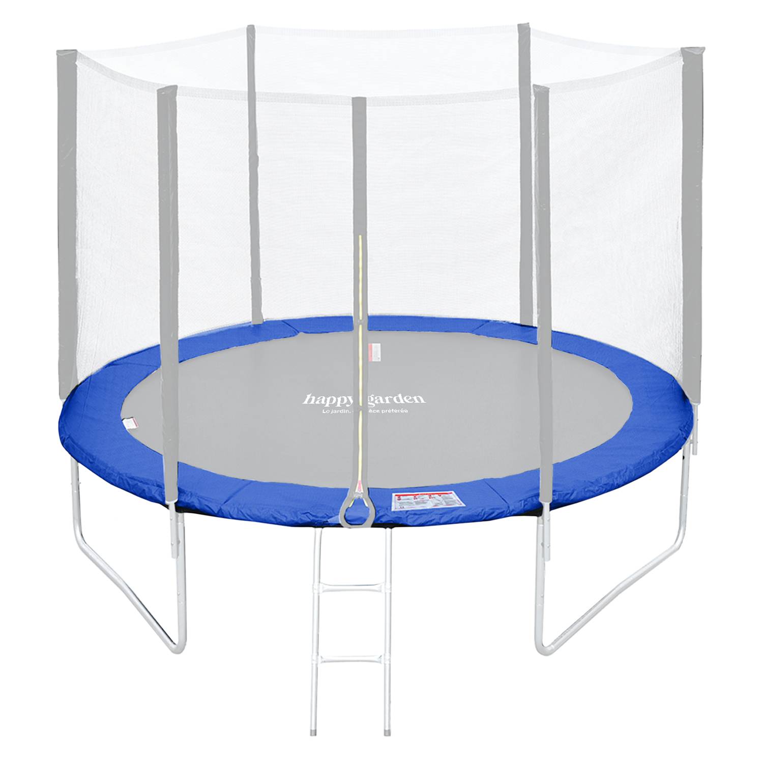 Matelas de protection réversible pour trampoline Ø305cm ADELAÏDE - vert/bleu - HAPPY GARDEN - Imagen 6
