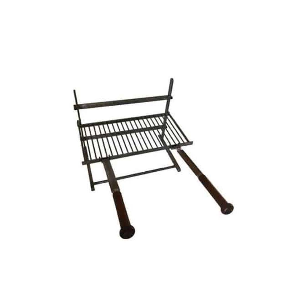 Ensemble grille barbecue de cheminée Forge de Rodez 3 étages 50 cm - Imagen 1
