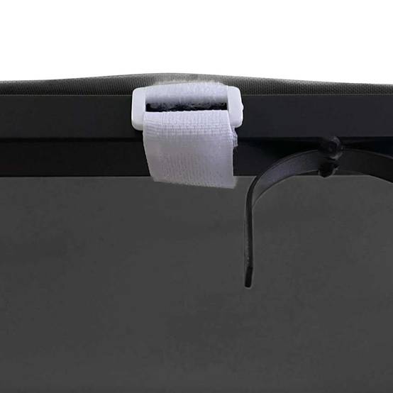 ComfortXL - Auvent de Porte Acier Toit Incurvé Design Moderne pour Extérieur Jardin Anthracite 4x3 m – ComfortXL Outdoor Living - Image 7