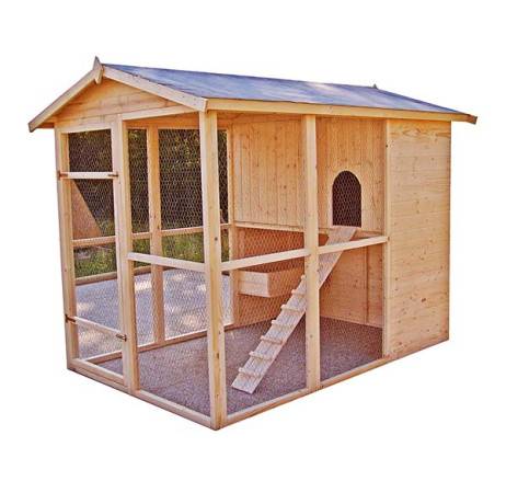 Poulailler en bois Gallus XXL - Imagen 1