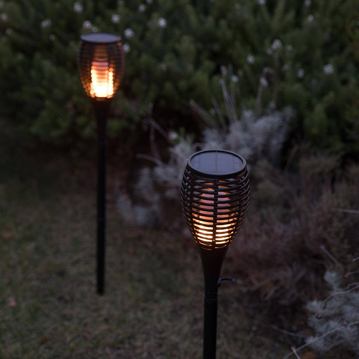 Lumisky - 2 mini torches effet flamme MINI MAITY SUN H70cm - Imagen 3