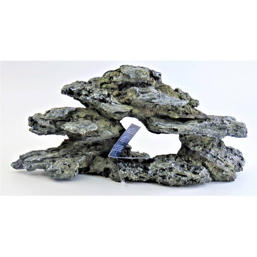 Vadigran - Bois fossilisé 34 x 10 x16 cm . décoration aquarium. - Imagen 8