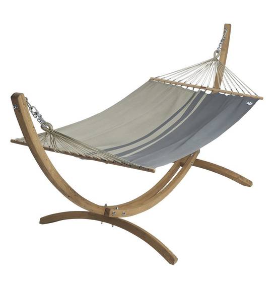 Jobek - Set Bois ESKAPADE 323x125x128 cm Anthracite Taupe certifié FSC Mix JOBEK - Image 1