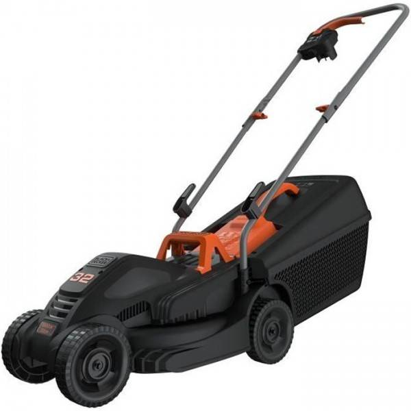 Tondeuse a Gazon   électrique BLACK+DECKER BEMW351-QS - 1000W - 32cm de coupe - 3 hauteurs réglables