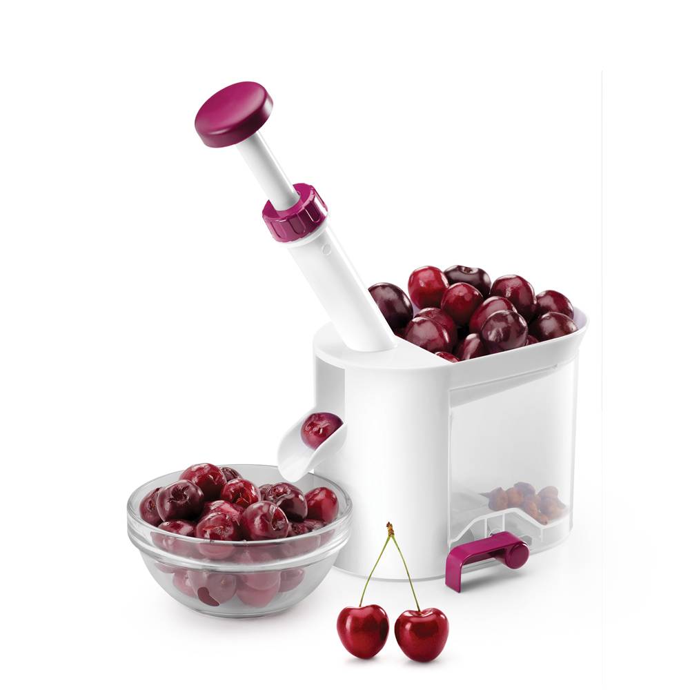 Dénoyauteur Cherry à cerises et à olives Blanc - Image 3
