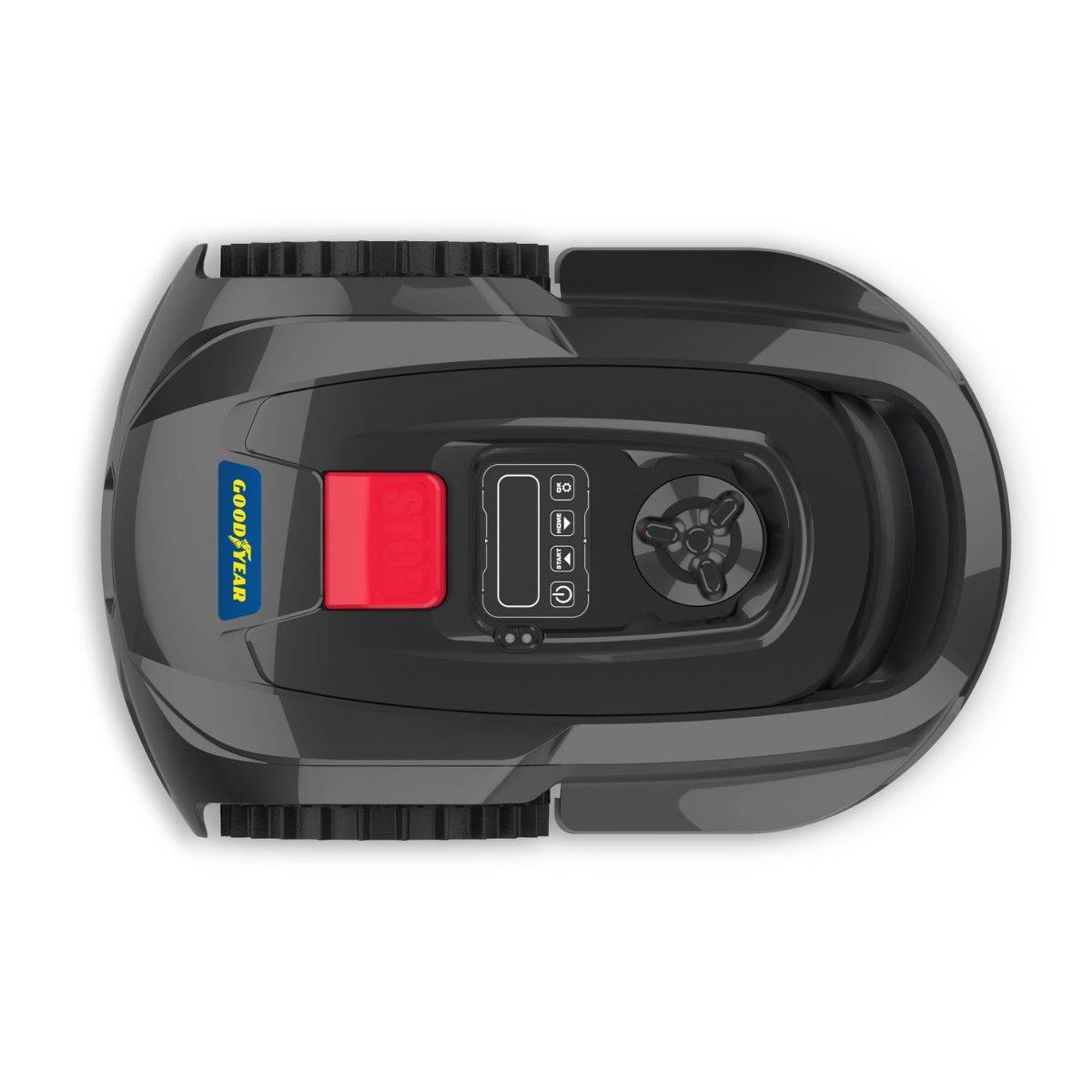 Robot Tondeuse Sans fil 500m2 Installation facile 3 lames Mulching Coupe Ø18cm 45% Retour à la base Autonome GOODYEAR - Image 8