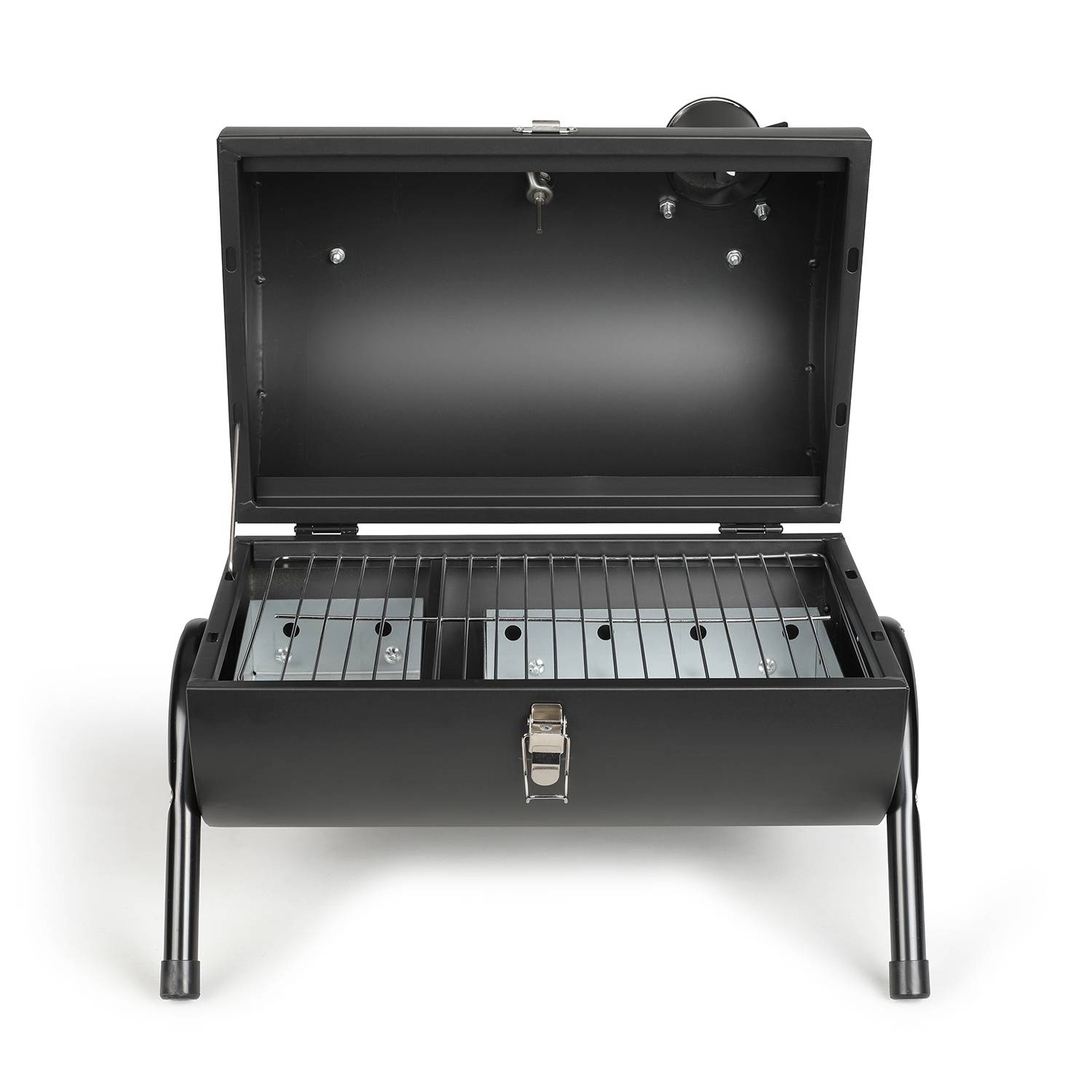 Livoo - Barbecue fumoir portable 33.5x22cm noir DOC269 Livoo - Imagen 2