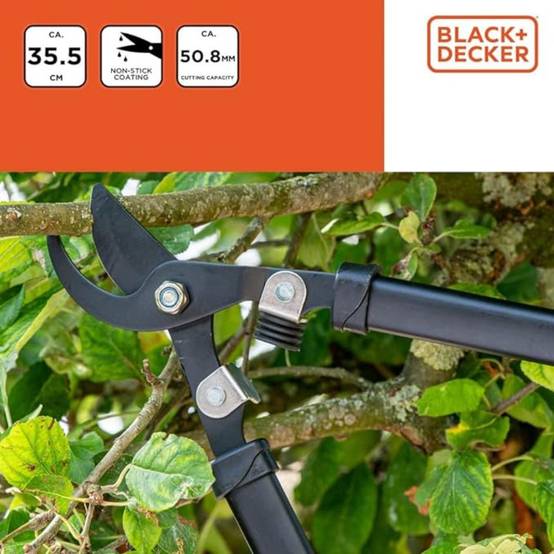 Coupe branches 35.5cm Diamètre de coupe 50mm Black et Decker - Imagen 4