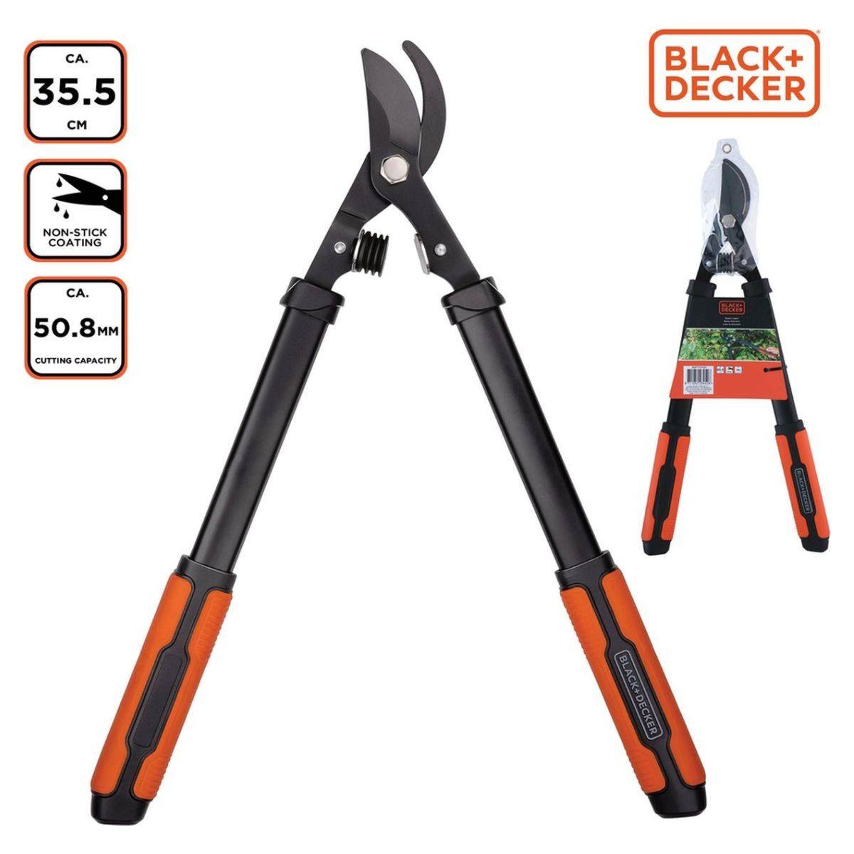 Coupe branches 35.5cm Diamètre de coupe 50mm Black et Decker - Imagen 2