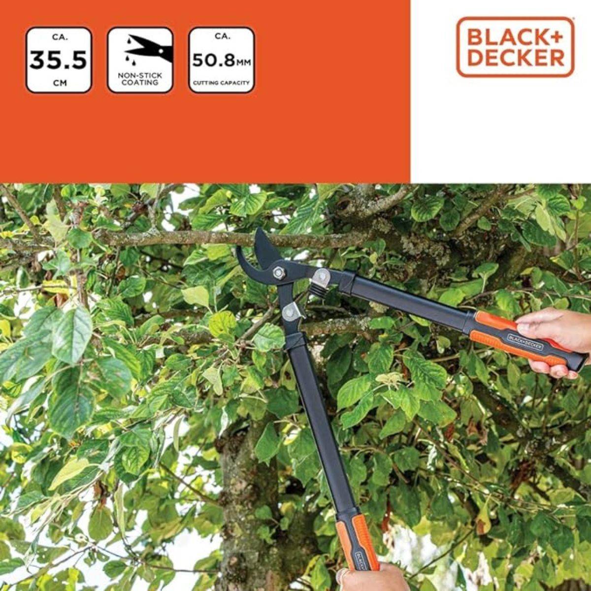 Coupe branches 35.5cm Diamètre de coupe 50mm Black et Decker - Imagen 3