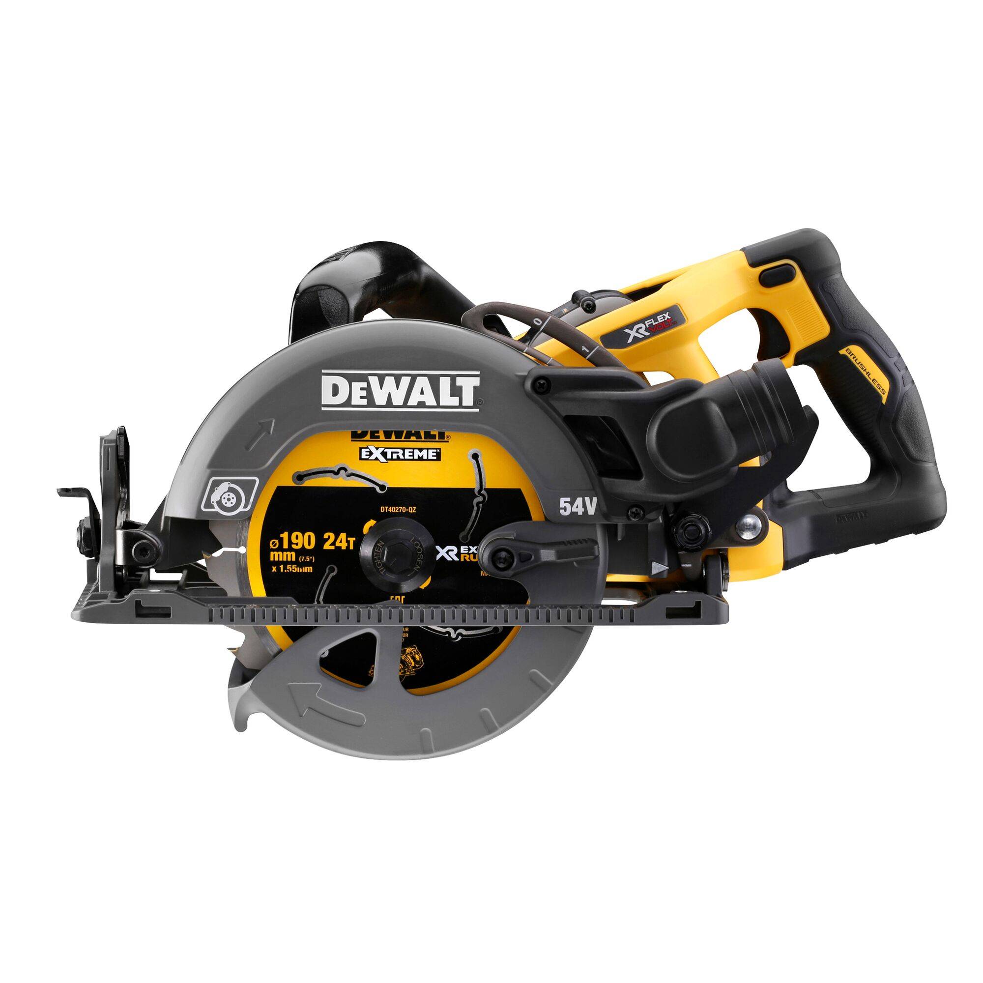 Dewalt - Scie circulaire construction XR 54V 2Ah DEWALT - DCS577T2 - Imagen 2