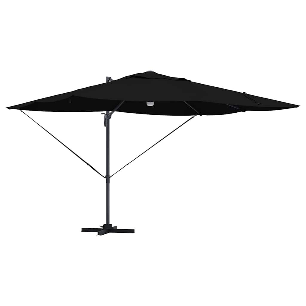 Maison Chic - Parasol de jardin | Parasol d'extérieur | Parasol Noir 351 x 250 x 253 cm Polyester et Aluminium Maison Chic - Image 1