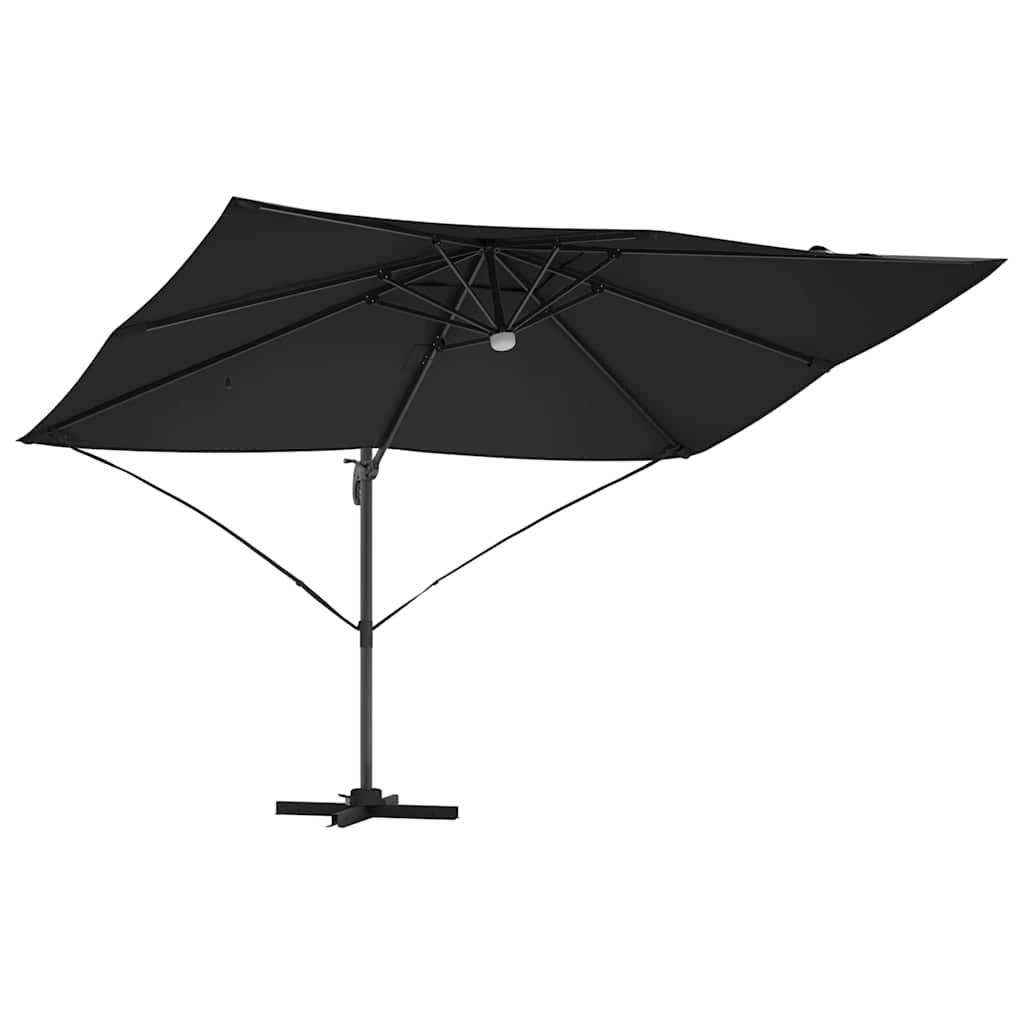 Maison Chic - Parasol de jardin | Parasol d'extérieur | Parasol Noir 351 x 250 x 253 cm Polyester et Aluminium Maison Chic - Image 5