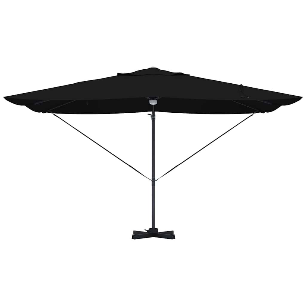 Maison Chic - Parasol de jardin | Parasol d'extérieur | Parasol Noir 351 x 250 x 253 cm Polyester et Aluminium Maison Chic - Image 6