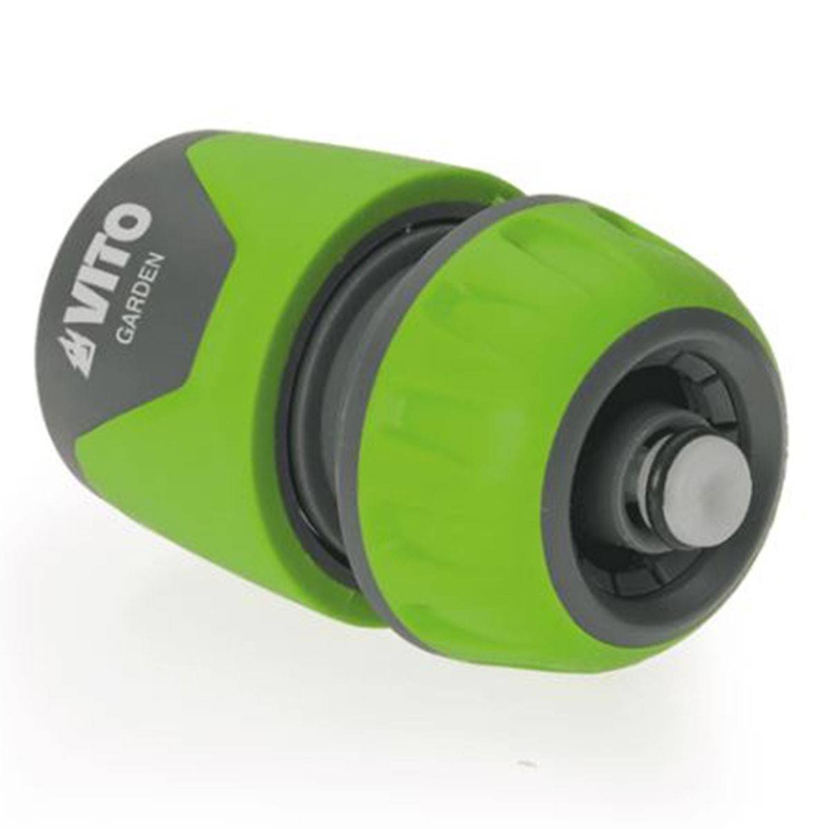 Raccord rapide tuyau arrosage Aquastop 19 mm 3/4" VITO avec arrêt automatique - Image 2