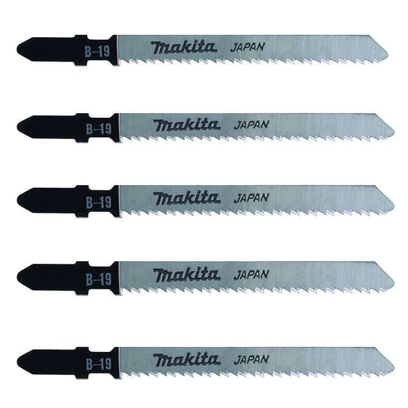 Makita - Lot de 5 lames MAKITA A-85715 HCS pour scie sauteuse Makita