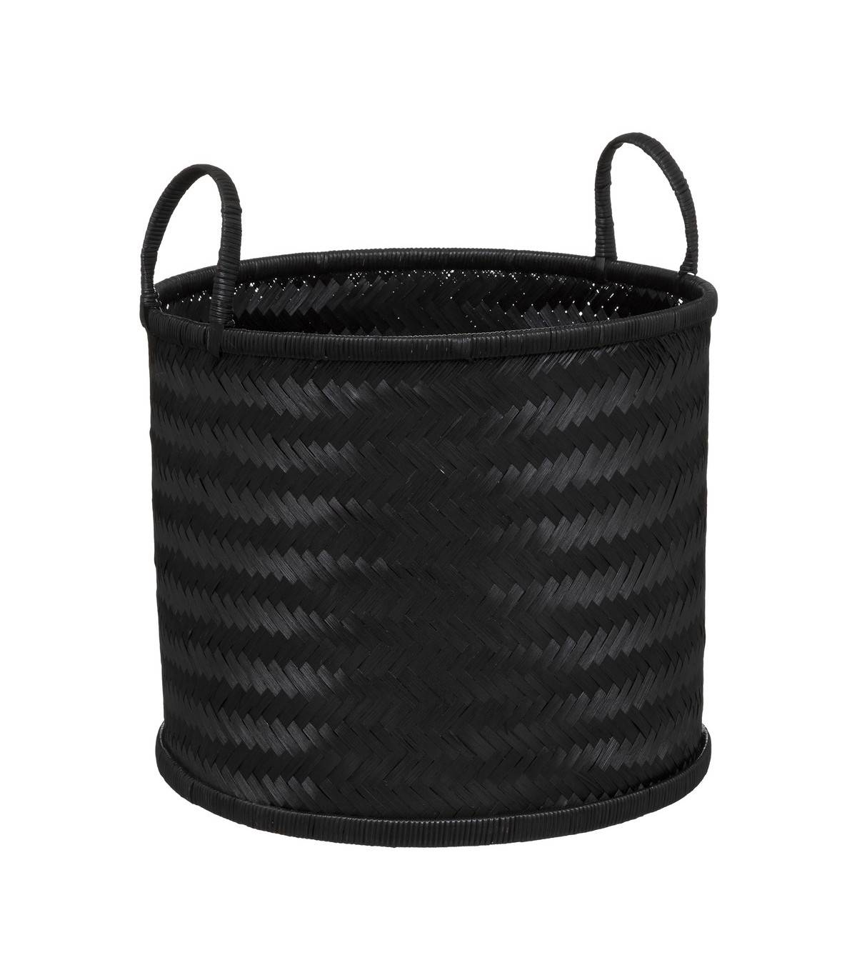 Set de 2 Paniers de rangement en Bambou Noir - Imagen 2
