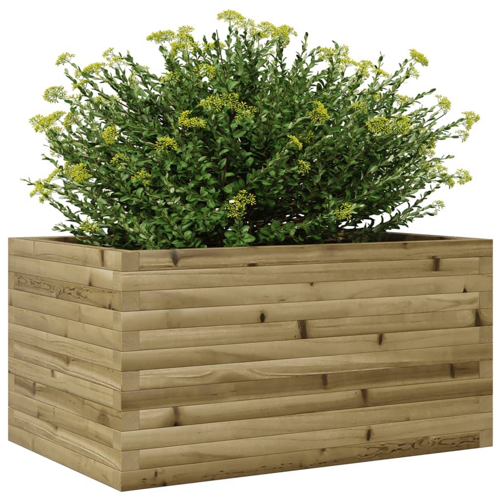 Maison Chic - Jardinière, Bac à fleurs, Pot de fleurs 90x60x46 cm bois de pin imprégné - Imagen 4