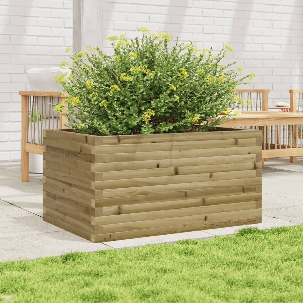 Maison Chic - Jardinière, Bac à fleurs, Pot de fleurs 90x60x46 cm bois de pin imprégné - Imagen 3