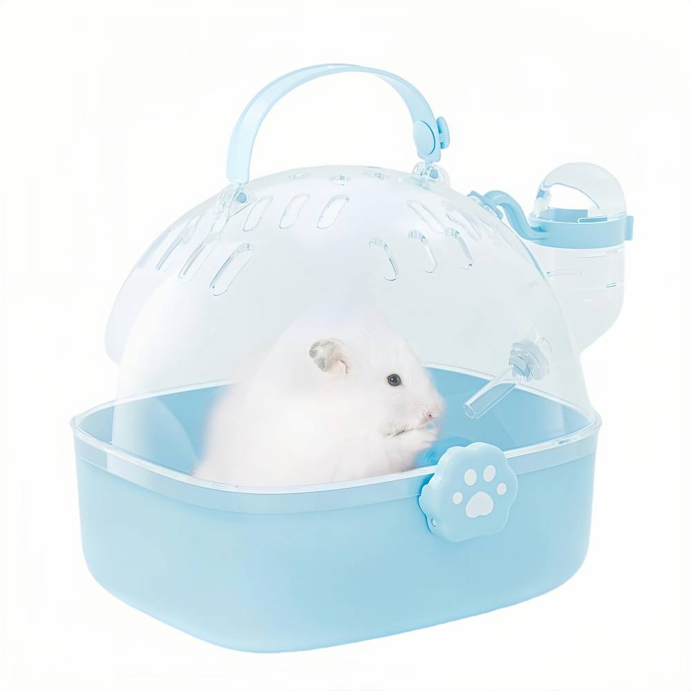 IntiMeg - Cage de transport portable pour petits animaux BLEU IntiMeg - Image 1