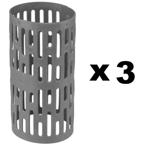 Gt Garden - Lot de 3 manchons de protection gris pour troncs d'arbre - GT GARDEN - Imagen 1