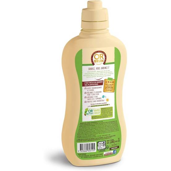 Solabiol - SOLABIOL Or Brun, Engrais Universel UAB, 1 litre, Lquide, OBRECLUNI1 - Image 2