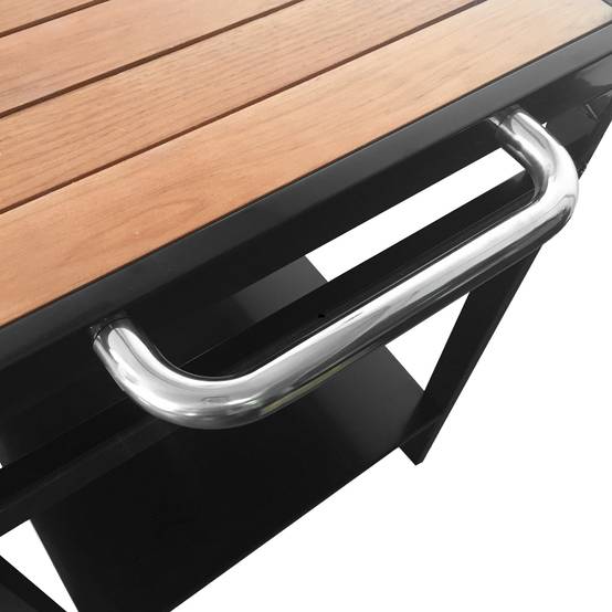 Happy Garden - Desserte AVEIRO noire pour plancha - HAPPY GARDEN - Image 2