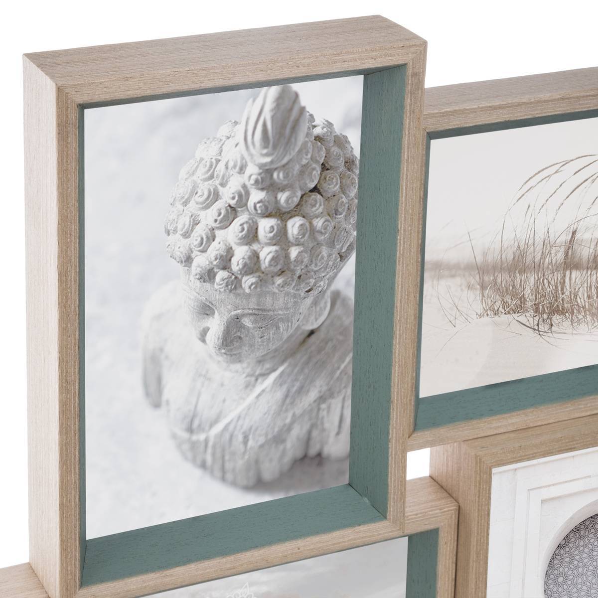 Atmosphera - Pêle-mêle "Moly" bois 9 photos - Atmosphera Créateur d'intérieur - Imagen 3