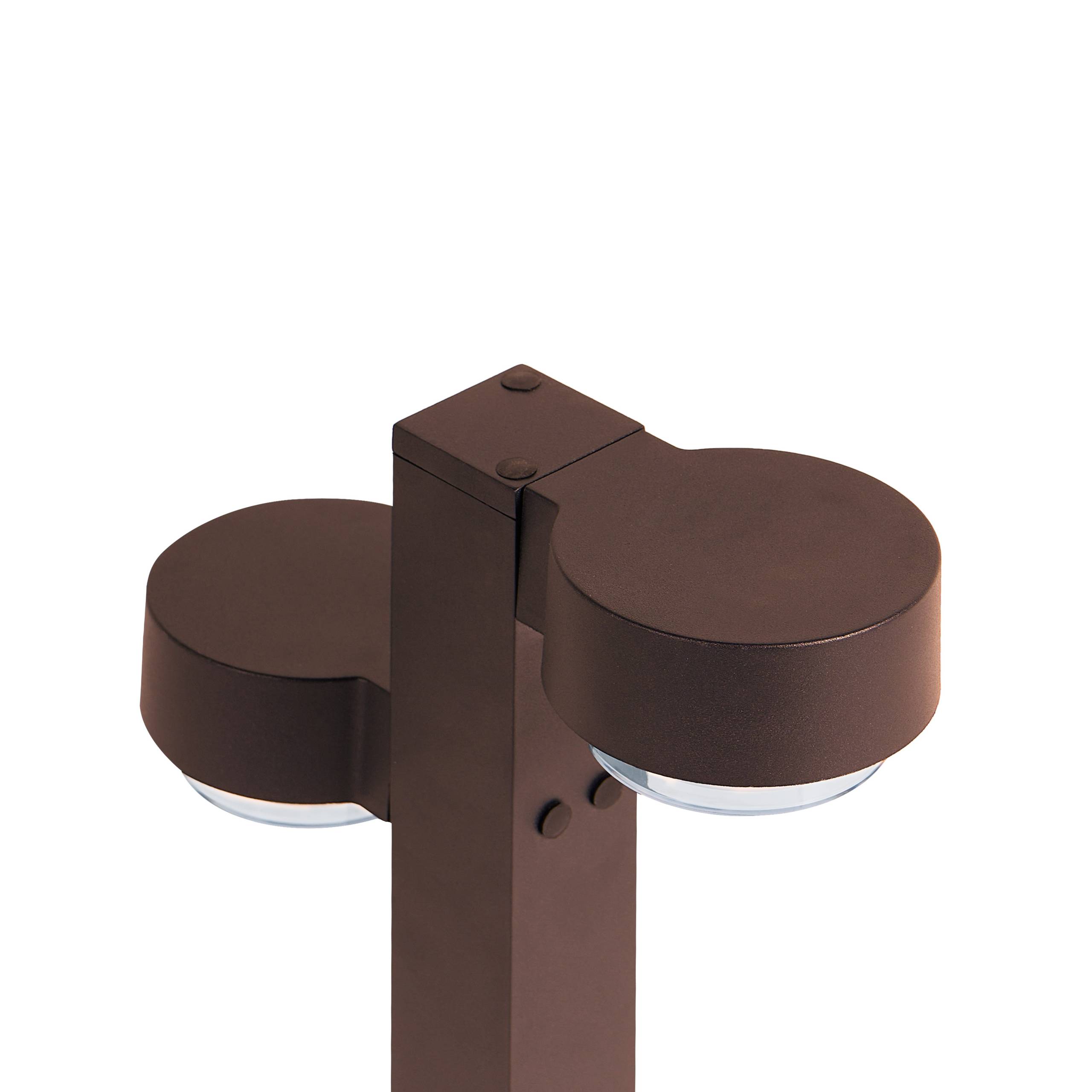 Beliani - Borne Lumineuse Aluminium Marron TORDERA - 24x10x60- Beliani - Image 7
