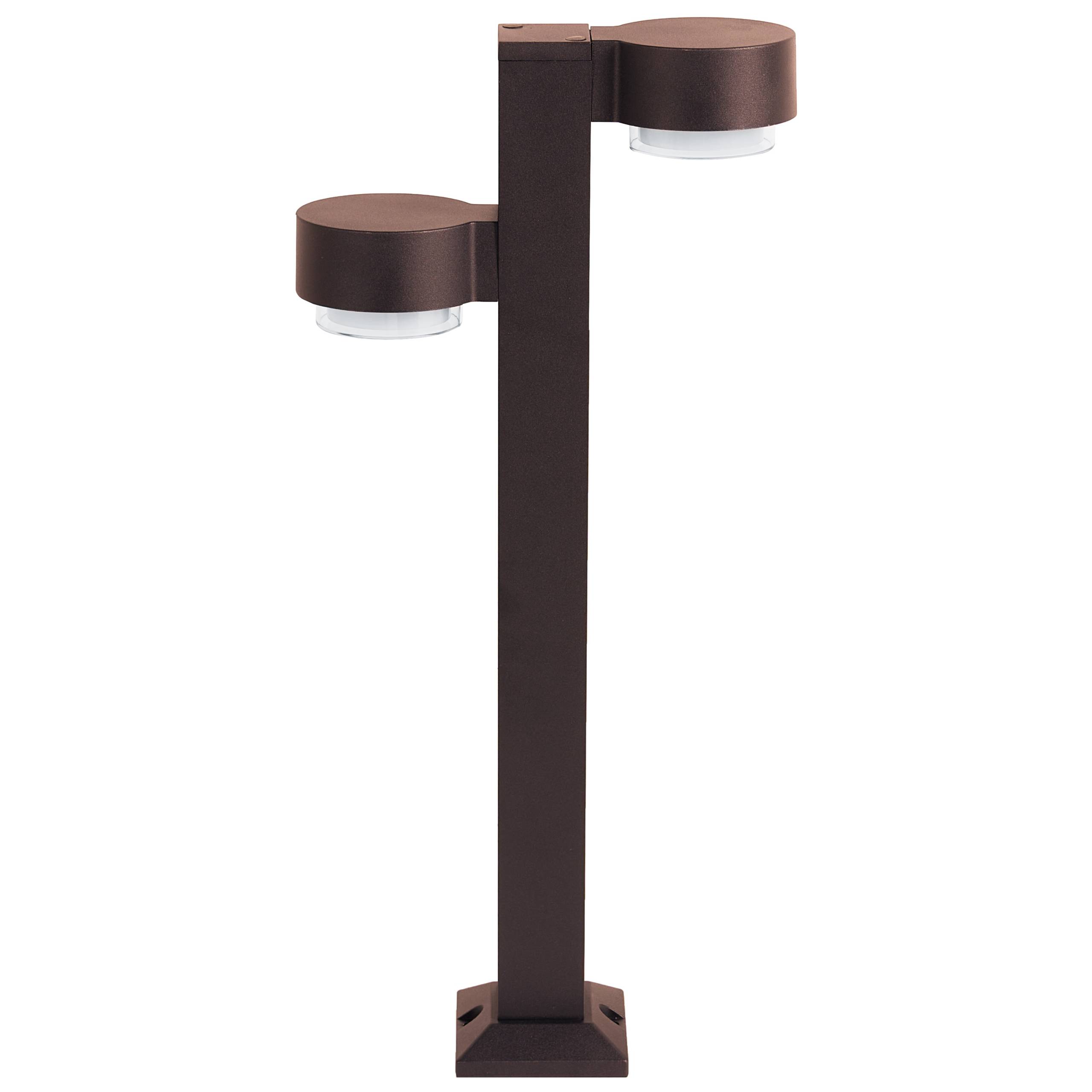 Beliani - Borne Lumineuse Aluminium Marron TORDERA - 24x10x60- Beliani - Image 5