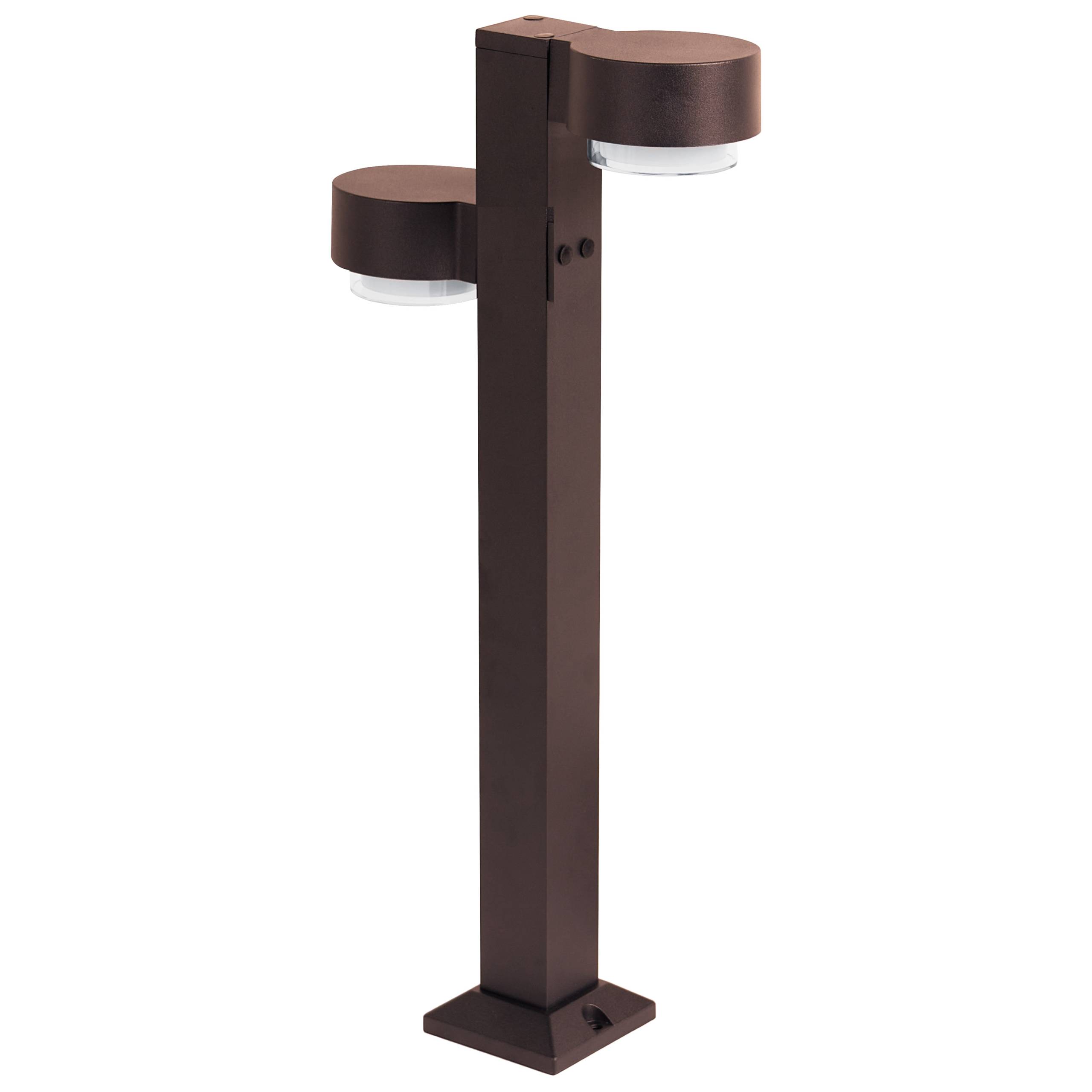 Beliani - Borne Lumineuse Aluminium Marron TORDERA - 24x10x60- Beliani - Image 4