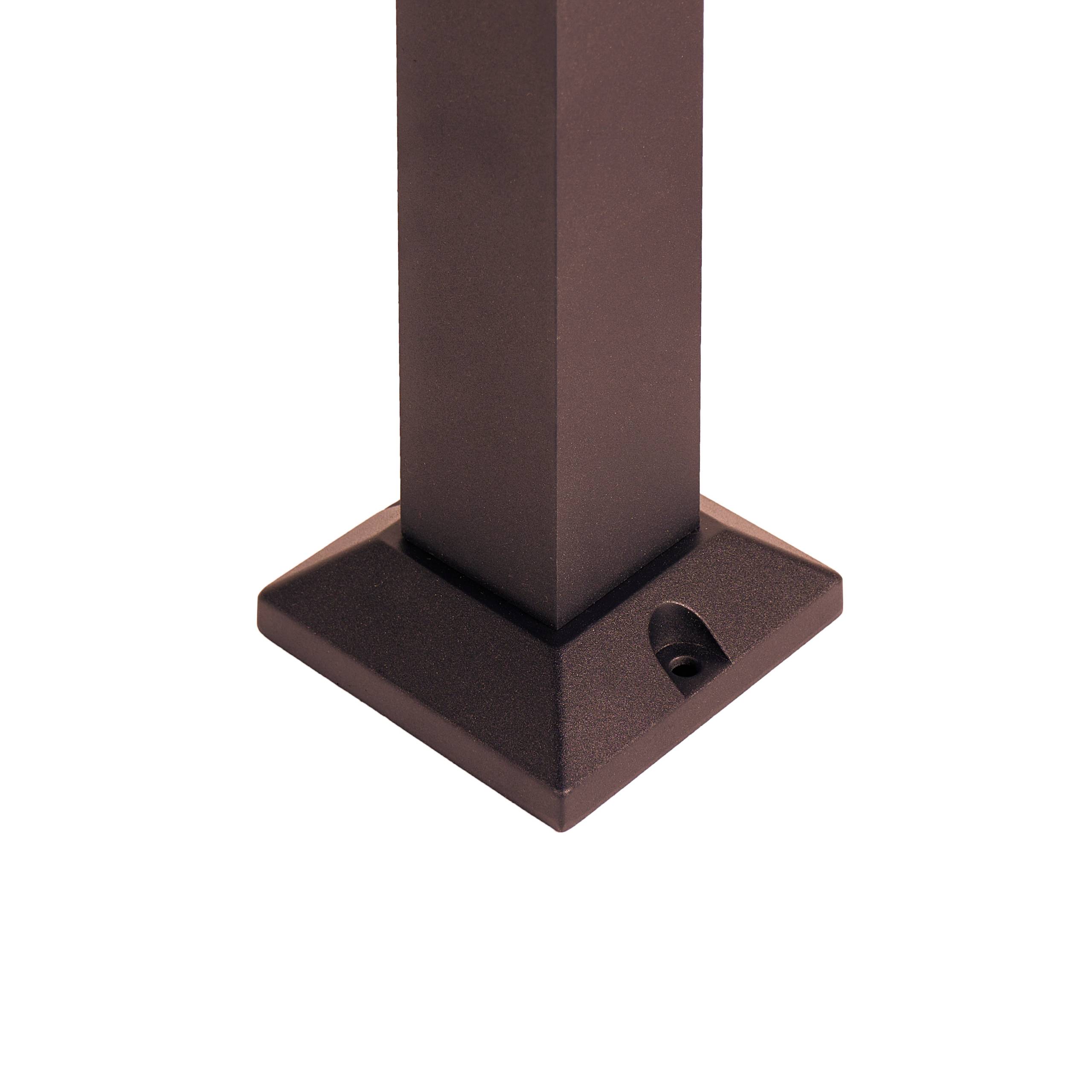 Beliani - Borne Lumineuse Aluminium Marron TORDERA - 24x10x60- Beliani - Image 8