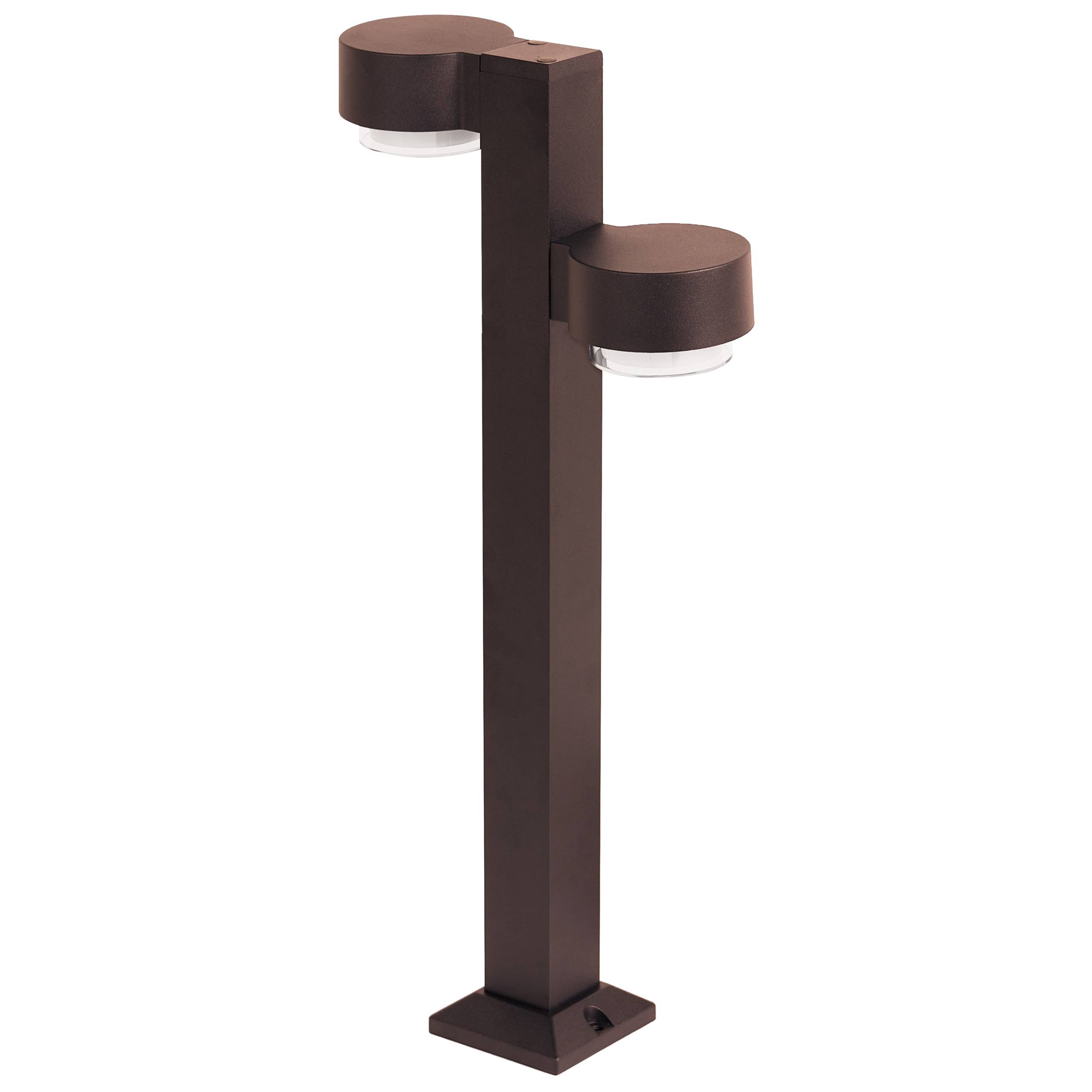 Beliani - Borne Lumineuse Aluminium Marron TORDERA - 24x10x60- Beliani - Image 2