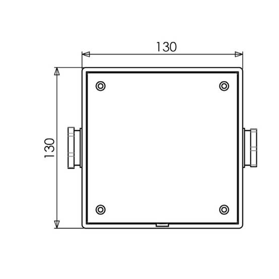 Boite connexion projecteur weltico 63004A couleur anthracite - Image 4
