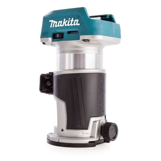 Affleureuse sans fil 18V LXT - MAKITA - sans batterie, ni chargeur - avec accessoires - MakPac - DRT50ZJX3 - Image 6