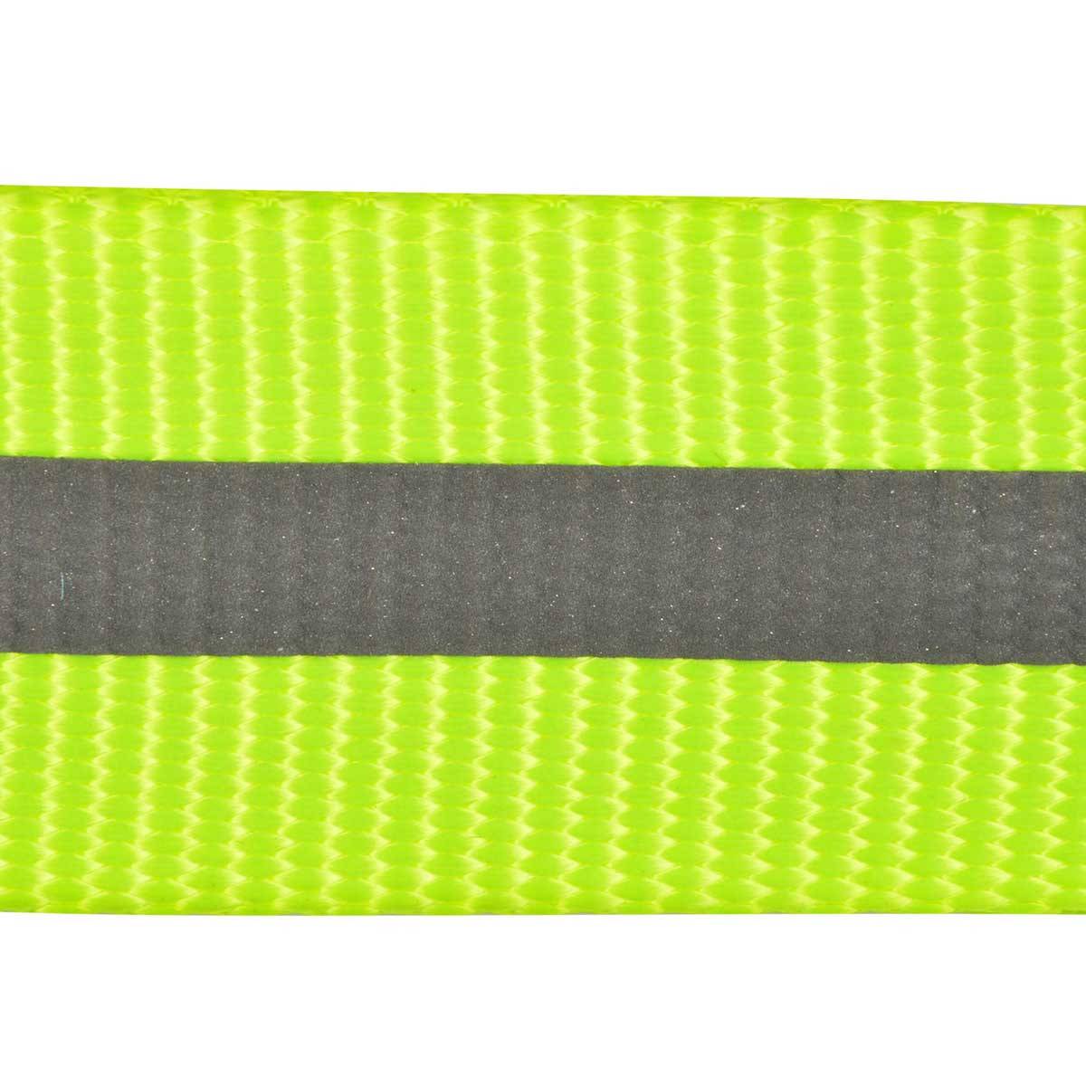 Love Story - Collier Réglable Chien Réfléchissant "Essentiel" 30-45cm Jaune - Image 2