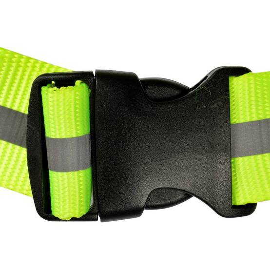 Love Story - Collier Réglable Chien Réfléchissant "Essentiel" 30-45cm Jaune - Image 3