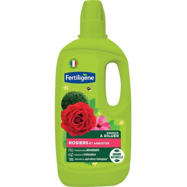 Fertiligène - Engrais rosiers arbustes 750 ml - FERTILIGENE - FELROS750