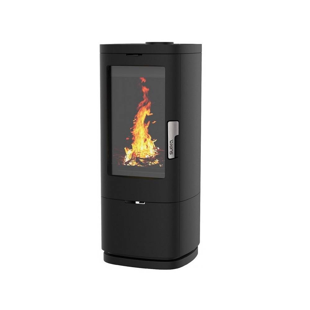 Supra - Poêle à bois fonte 11.5kw maonie noir FR9016180B Supra - Imagen 1