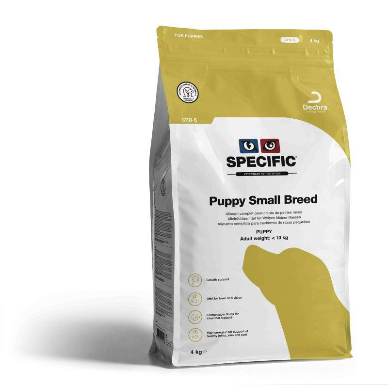 Croquettes chien CPD-S PUPPY SMALL BREED - SPECIFIC 4 kg