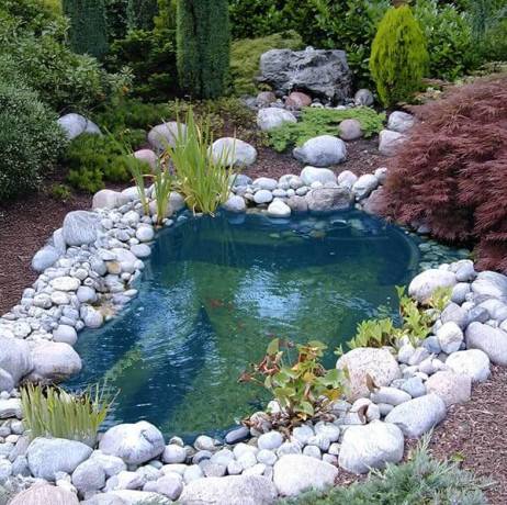Ubbink - Bassin de jardin préformé Calmus 145/220 L, Capacité 145 L - Imagen 2