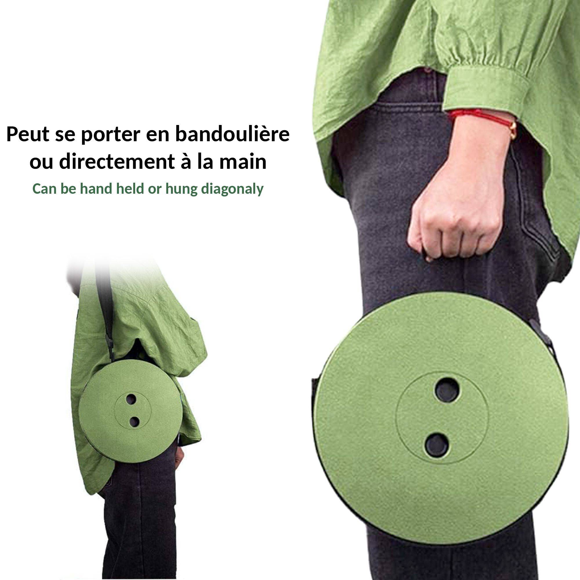 Tabouret Pliable Télescopique - Hauteur Réglable 6-44,5 cm Résistant 130 kg - Image 4